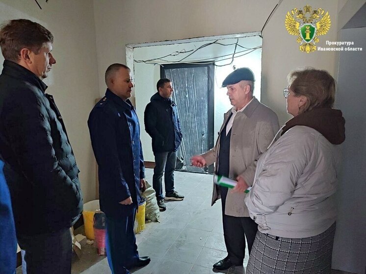 Ивановский прокурор Жугин посетил долгострой на Профсоюзной