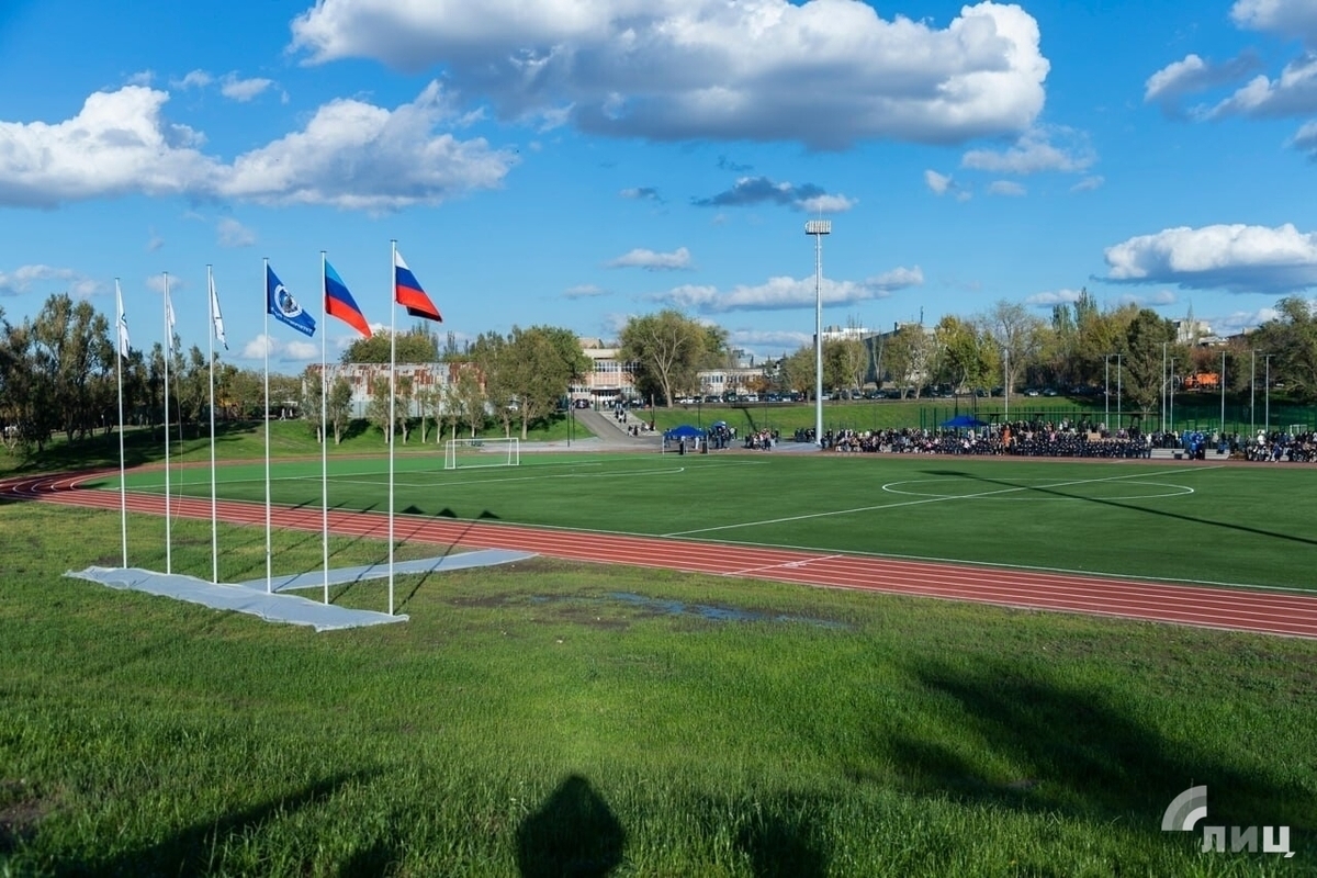 Вход на восстановленный стадион Луганского госуниверситета имени Даля будет свободный