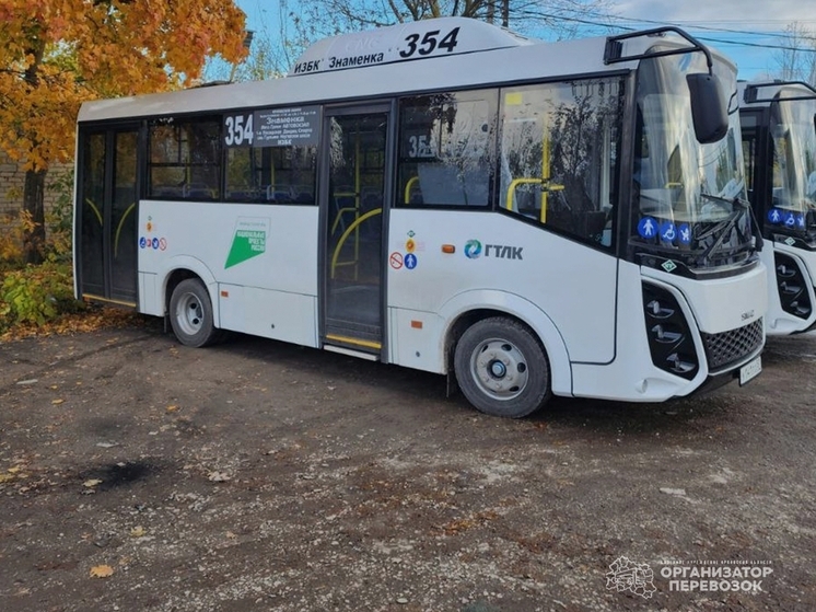 В Орле на маршрут №354 вышли новые автобусы «Симаз»