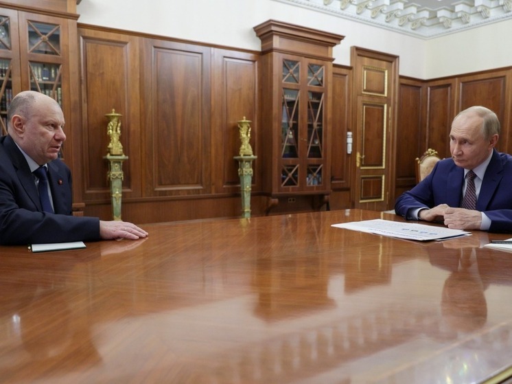 Президент России провел рабочую встречу с Владимиром Потаниным