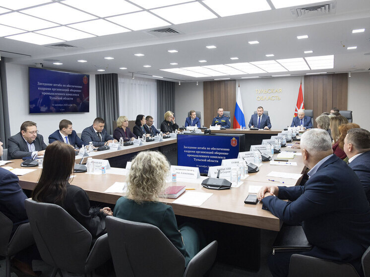 В Правительстве Тульской области обсудили трудоустройство участников СВО на предприятия ОПК