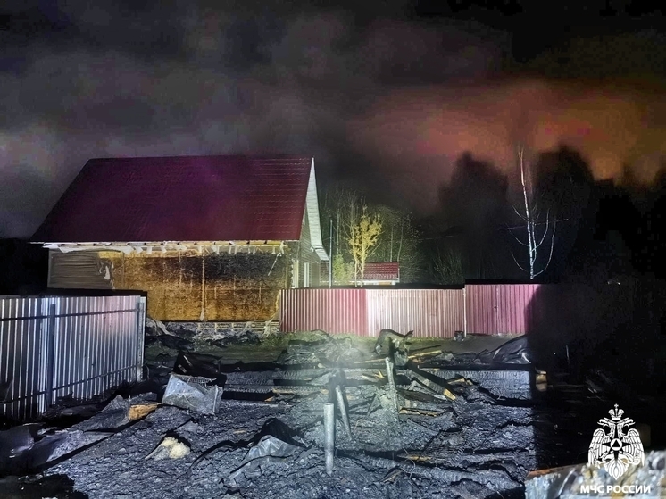 Два дома горели в Вологодском округе