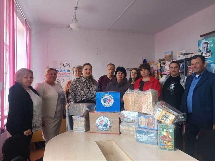 В Каховский округ доставили гуманитарную помощь