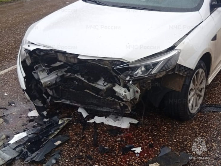 В Боровском районе в ДТП пострадал человек