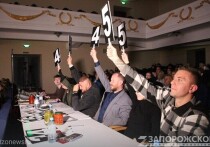 Во Дворце культуры железнорожников прошел четвертьфинал Официальной Запорожской лиги КВН