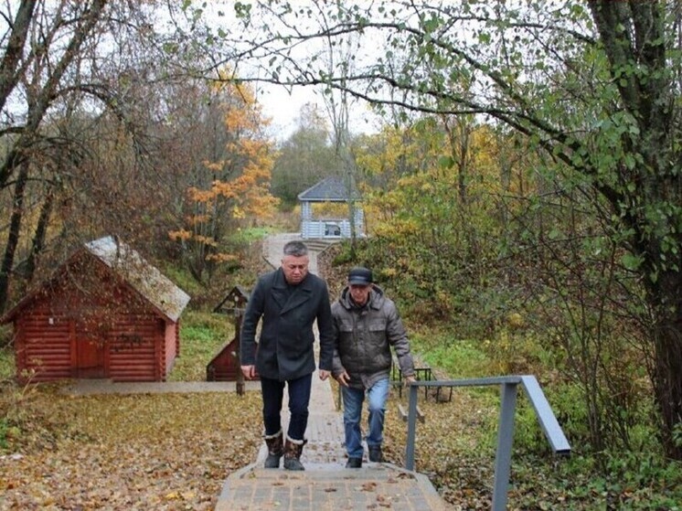  В Чижево благоустроили территорию царского колодца, связанного с именем Потемкина и Екатерины II