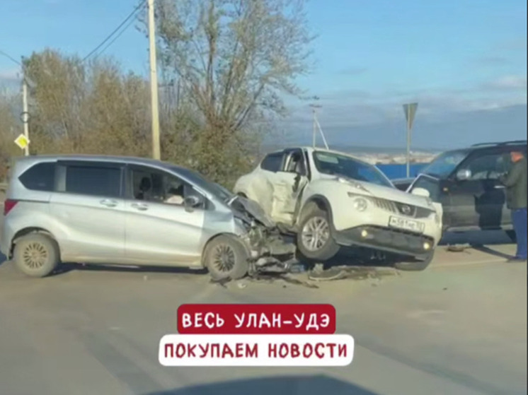 В Улан-Удэ на трассе «Байкал» произошло тройное ДТП с пострадавшими
