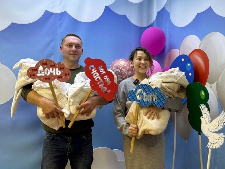 У многодетной пары из Лабытнанги родилась тройня