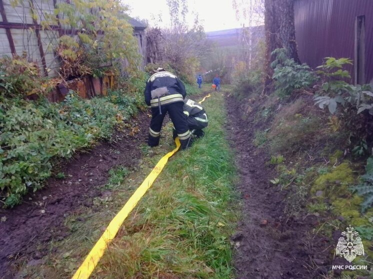 В Белёве при пожаре в частном доме погиб мужчина