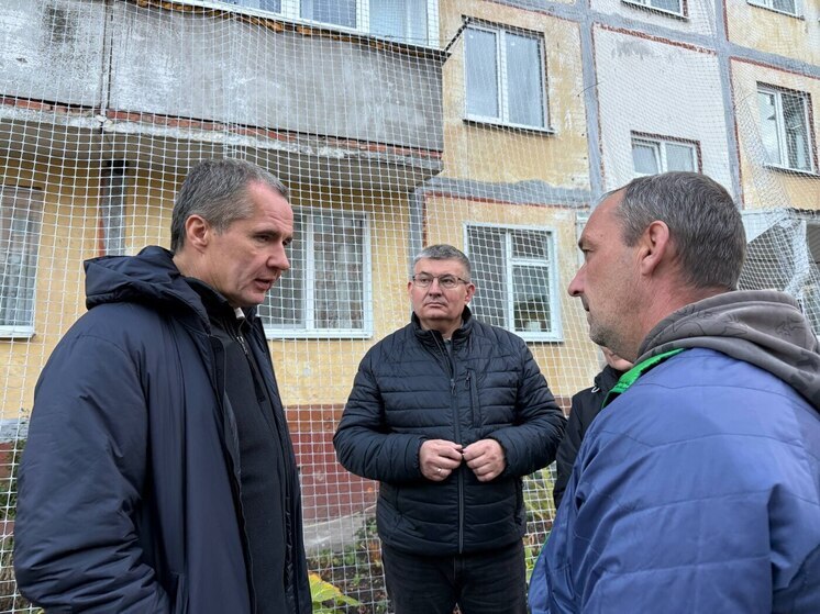 Губернатор оценил темпы восстановления жилья в Шебекино
