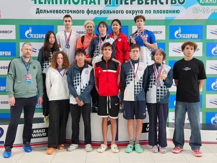 Спортсмены Якутии успешно выступили на чемпионате и первенстве Дальнего Востока по плаванию