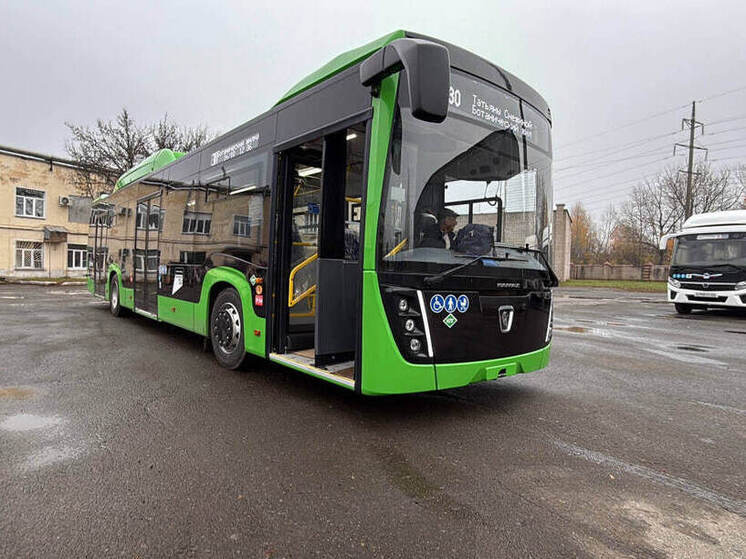 Первая партия новых зелёных автобусов прибыла в Киров