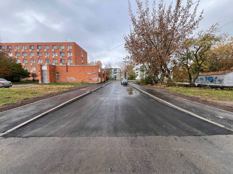 На улице Солнечной в Лепешах завершены работы по благоустройству