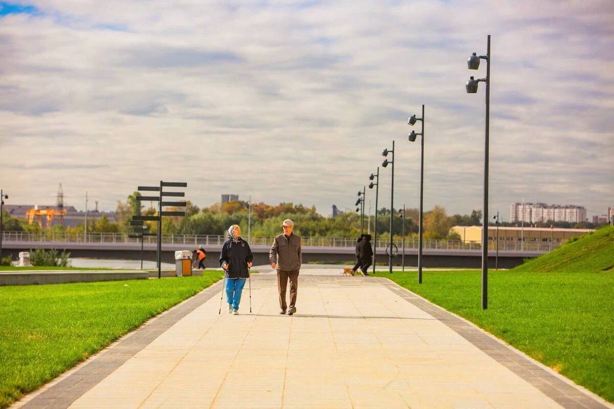 Парк «Дружба» связал Люберцы и Москву пешеходным мостом