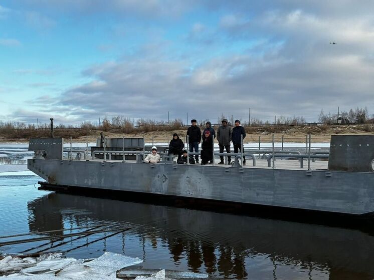 Первый паром с Жатайской судоверфи спущен на воду