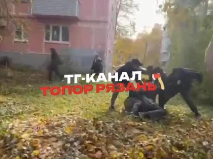 В Рязани прохожие с лопатой разняли драку мужчины со школьником