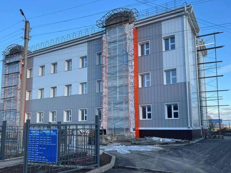Поликлиника в селе Курумкан построена на 70%