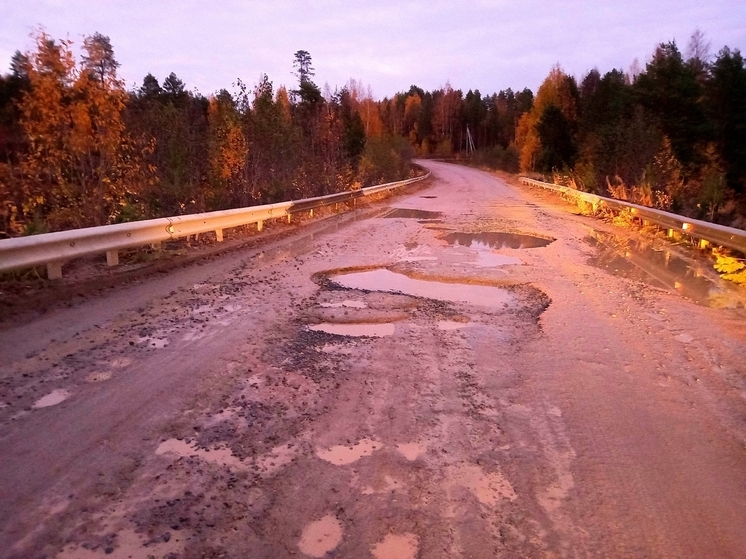 Умный асфальт уходит с плохо обслуживаемой дороги в Суоярви