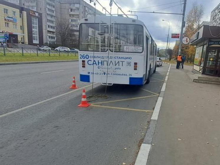 В Йошкар-Оле пассажирка троллейбуса попала в больницу