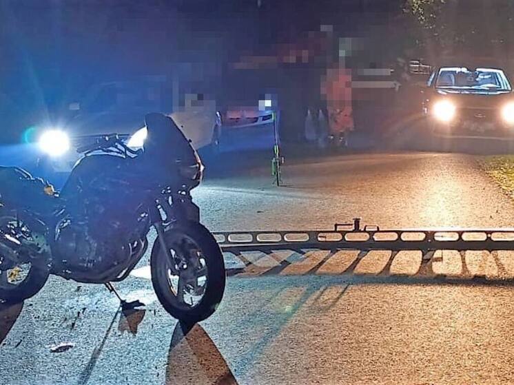 Лишенный прав мотоциклист госпитализирован после ДТП в Труновском округе