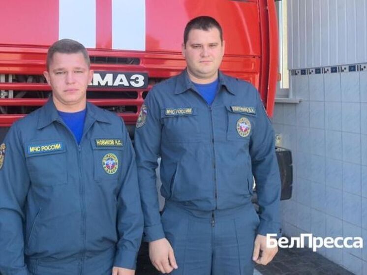 Белгородцам рассказали о труде пожарных из Красной Яруги весной 2025 года