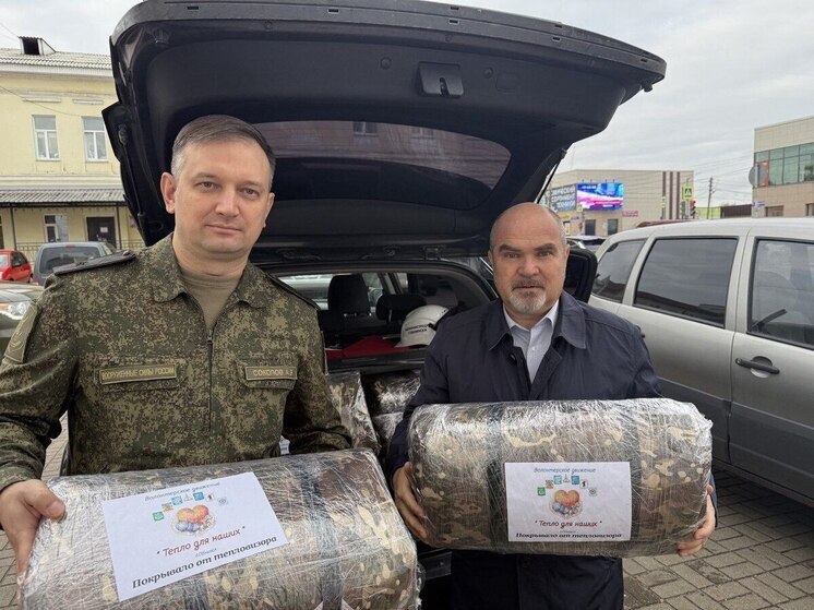 Тепло человеческих сердец: бойцам из Козельска передели антидроновые одеяла