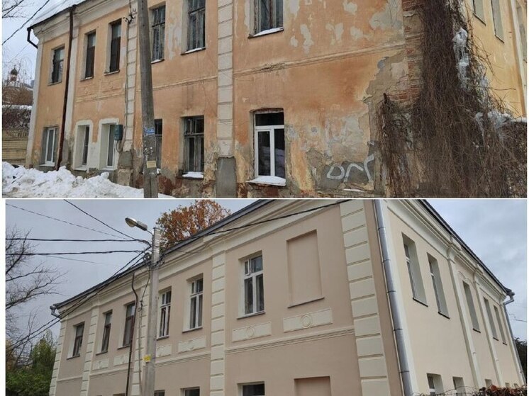 В Калуге отремонтировали Дом Кувшинникова