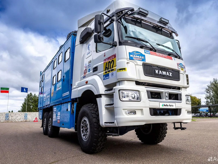 В России начались продажи КамАЗ-635050 2007 года, участвовавшего в 13 ралли