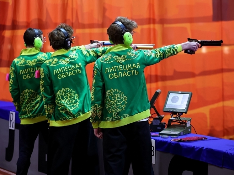 Трое юных стрелков из Липецка завоевали золото первенства России