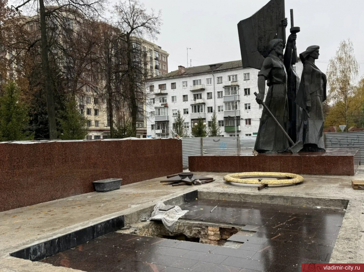 Общественники взяли на контроль срыв ремонта главного мемориала Владимира