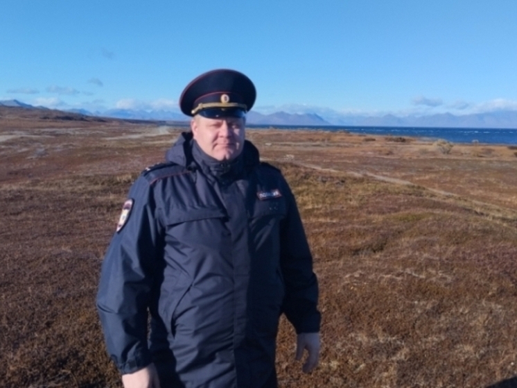 Полицейский из Мейныпильгыно стал лучшим участковым Чукотки