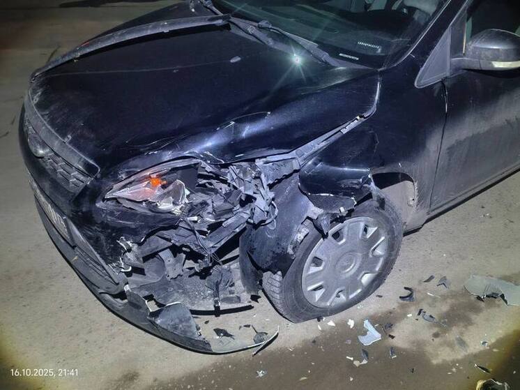 В южноуральском посёлке произошло ДТП с несовершеннолетней мотоциклисткой