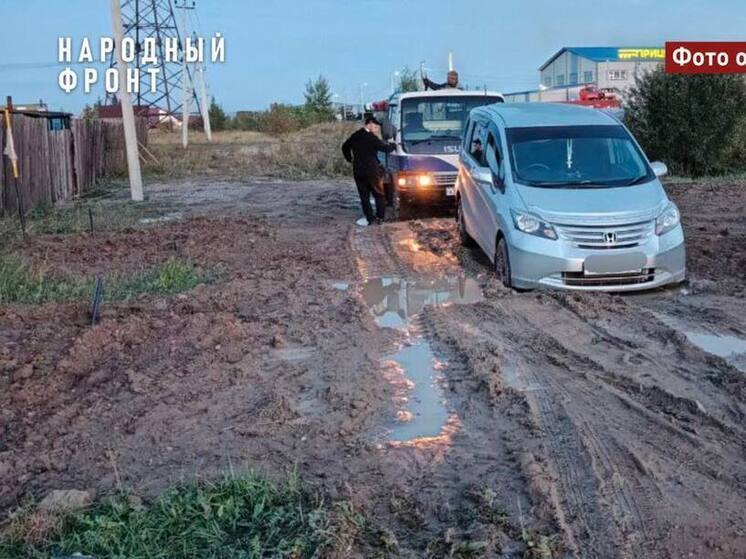 Дороги в Чите после ремонта газовых труб лежат в руинах больше года