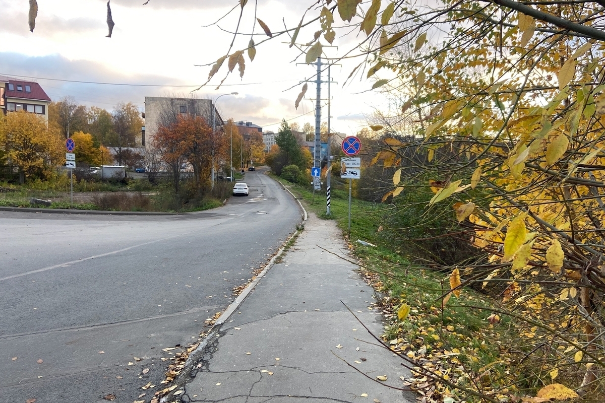 На Лососинской набережной в Петрозаводске введено одностороннее движение