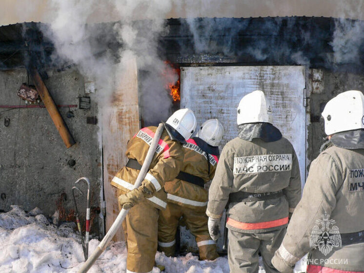 С наступлением холодов в Якутии увеличилось количество пожаров в гаражах