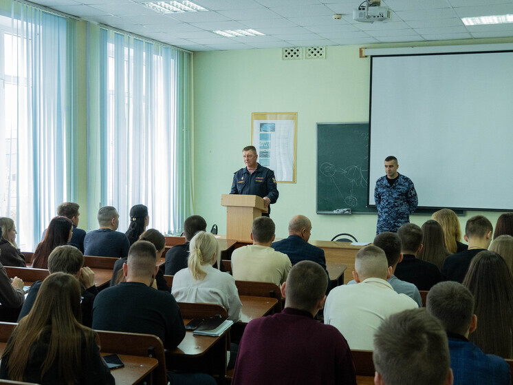 Студентов пензенского вуза пригласили на службу в Росгвардию