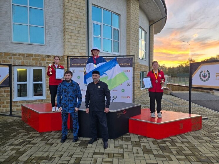 Лучники из КБР завоевали шесть медалей в Чечне