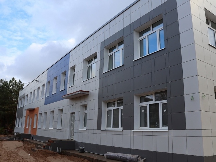 Ремонт детского сада в Новгородском округе вышел на «финишную прямую»