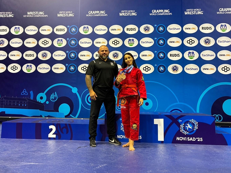 Рязанка завоевала две бронзовые медали на чемпионате мира по грэпплингу