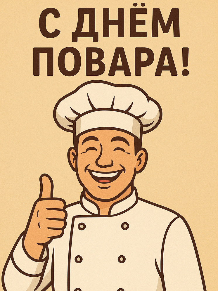 Открытка и поздравления на День повара