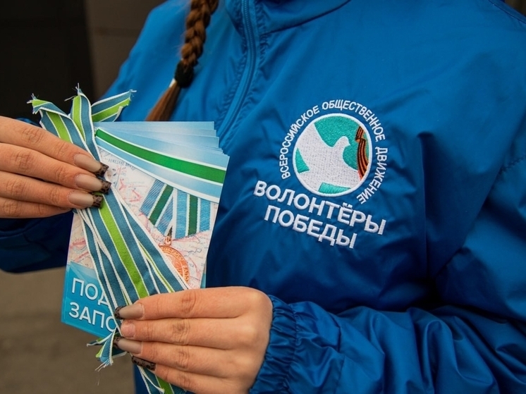 Волонтеры провели акцию «Подвиг Заполярья» в Мурманске
