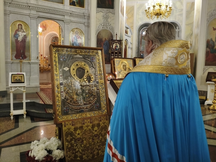 В Курск прибыла чудотворная икона Божией Матери «Пряжевская»