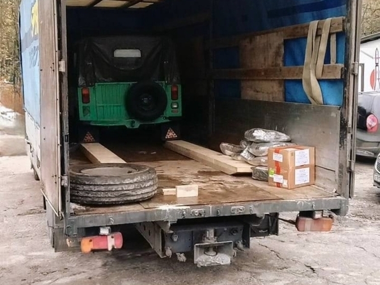 Калужский «Зеленстрой» отправил ЛуАЗ в зону СВО