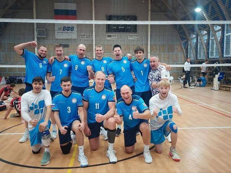 Сборная Запорожской области по волейболу одержала очередную победу в первом туре Чемпионата России