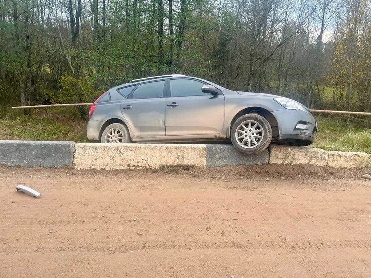 Смерть на псковской трассе. Водитель погиб от опоры