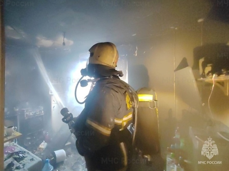 В Екатеринбурге десятки человек эвакуировались из-за пожара в квартире