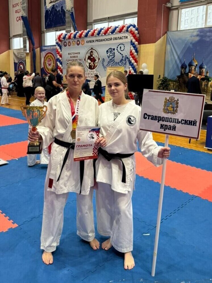 Спортсменки из Минеральных Вод выиграли медали в Рязани
