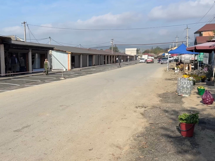 В Ингушетии благоустроили территорию, прилегающую к рынку