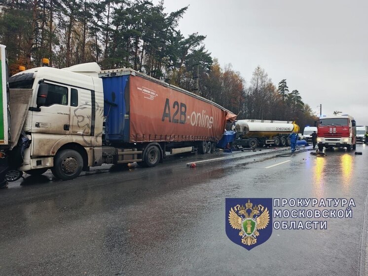 Уголовное дело завели по факту массового ДТП в районе Серпухова