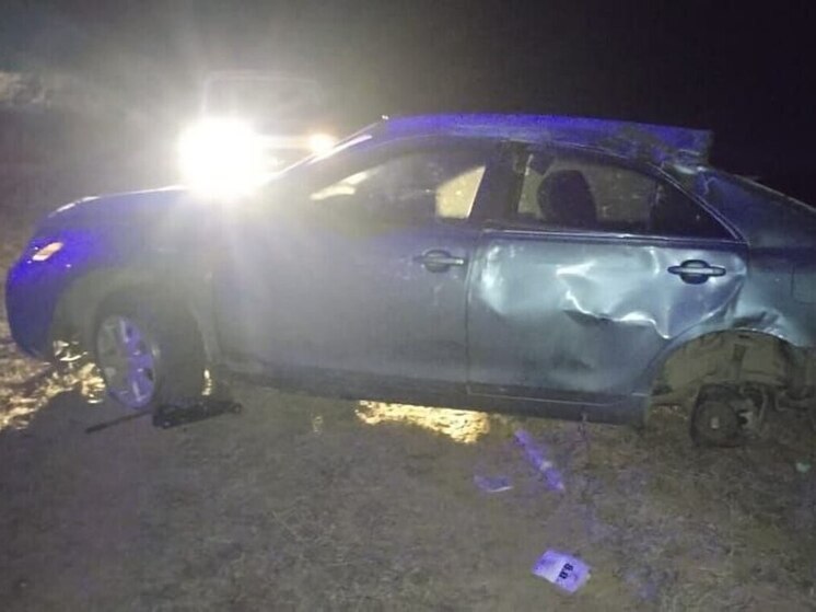 Девушка пострадала в перевернувшейся машине в Забайкалье